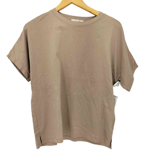 カデュネ CADUNE ベージュピンク スムースカットソー レディース JPN:38